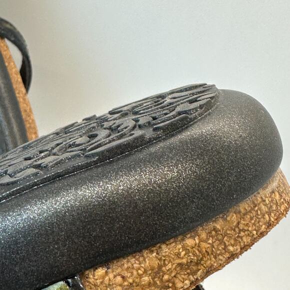 Naot Dorith Women Gladiator Sandal US 8 Leopard‎ Suede Leather Hook & Loop Strap - Picture 7 of 16